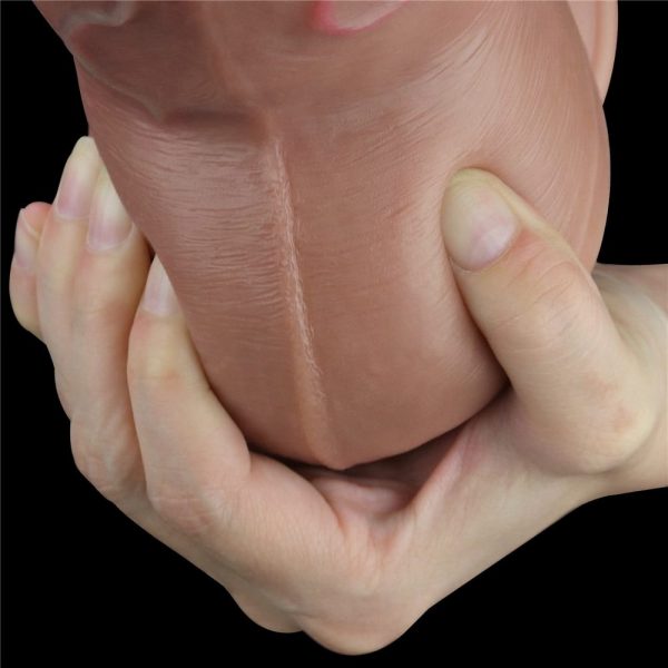 7" Dual-Layered Silicone Nature Cock Brown ViPstore.hu - Erotika Webáruház - Szexshop 6