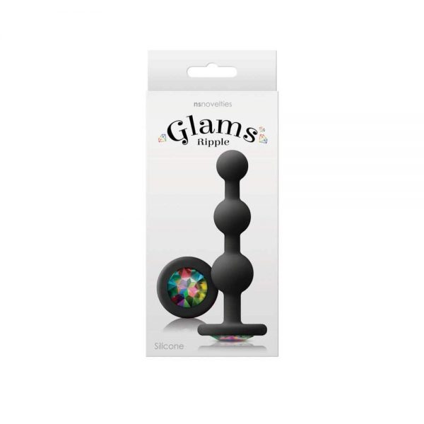 Glams - Ripple   Rainbow Gem - Black #1 | ViPstore.hu - Erotika webáruház