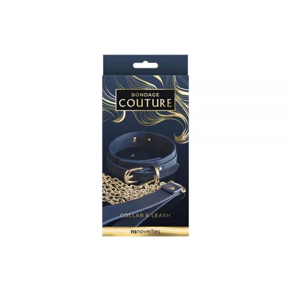 Bondage Couture – Collar and Leash – Blue ViPstore.hu - Erotika Webáruház - Szexshop