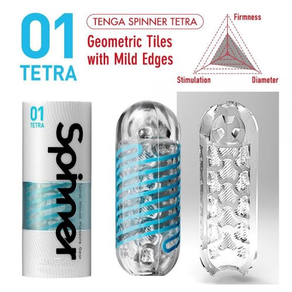 Tenga Spinner 01 Tetra #4 | ViPstore.hu - Erotika webáruház