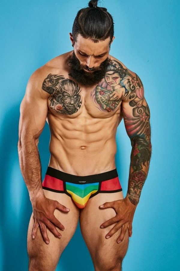 C4M-Mixed Jockstrap-Rainbow-M #1 | ViPstore.hu - Erotika webáruház