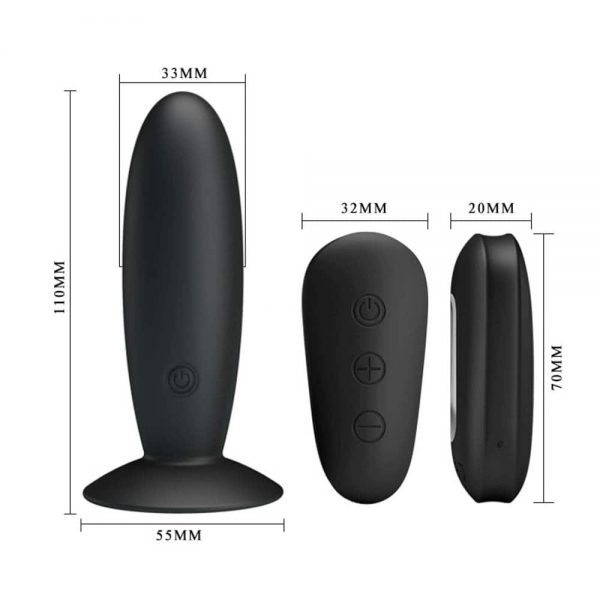 Mr. Play Remote Control Vibrating Anal Plug ViPstore.hu - Erotika Webáruház - Szexshop 4