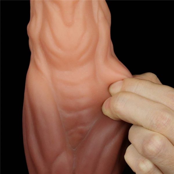 9.5'' Dual layered Liquid Silicone Nature Cock #5 | ViPstore.hu - Erotika webáruház