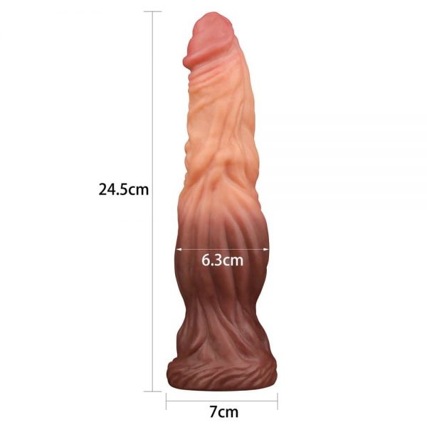 9.5'' Dual layered Liquid Silicone Nature Cock #7 | ViPstore.hu - Erotika webáruház