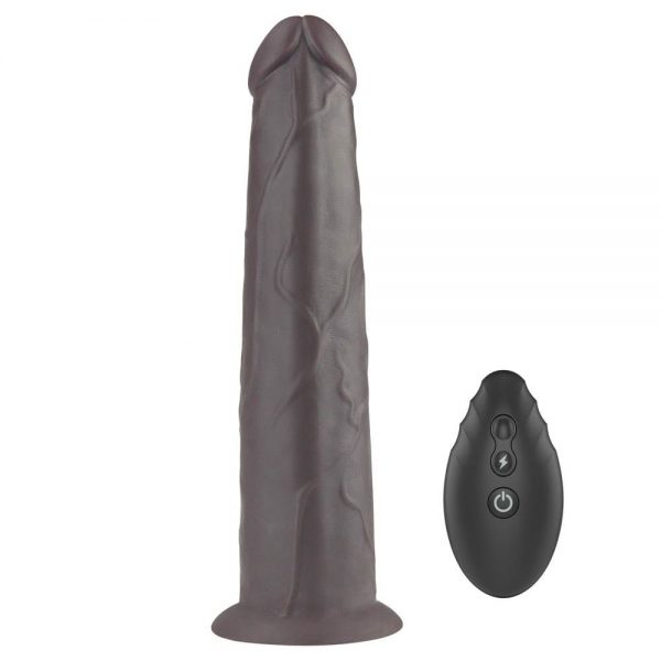 9'' Dual Layered Silicone Rotator Brown ViPstore.hu - Erotika Webáruház - Szexshop 3