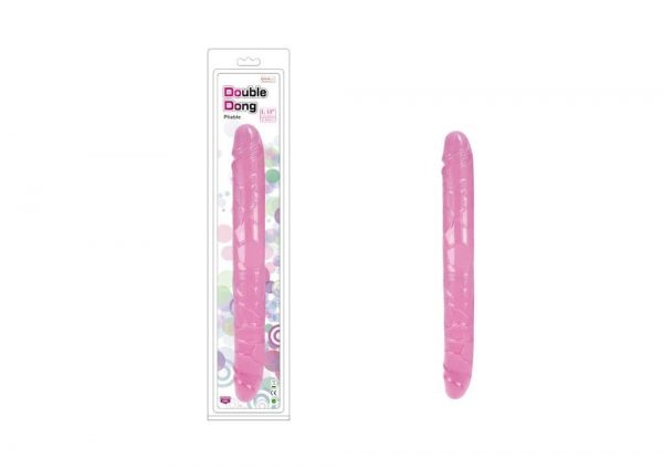 Charmly Pliable Double Dong 13" Pink #1 | ViPstore.hu - Erotika webáruház