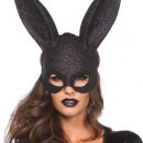 Glitter Masquerade Rabbit Mask Black #1 | ViPstore.hu - Erotika webáruház