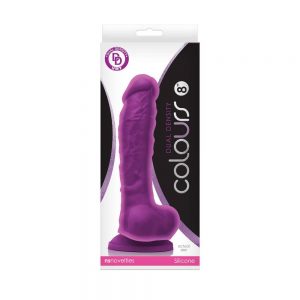 Colours Dual Density 8 inch Dildo Purple #1 | ViPstore.hu - Erotika webáruház
