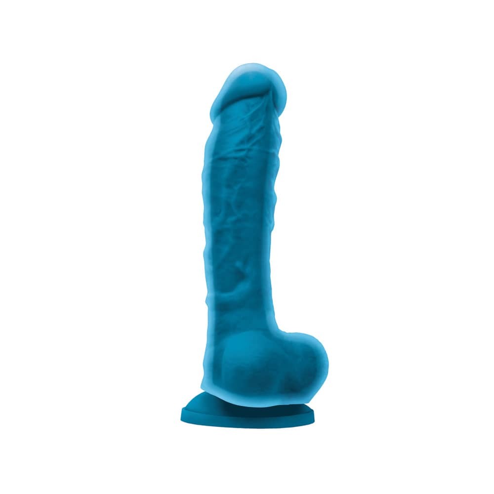 Colours Dual Density 8 inch Dildo Blue #2 | ViPstore.hu - Erotika webáruház