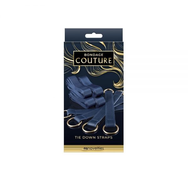 Bondage Couture – Bed Restraints – Blue ViPstore.hu - Erotika Webáruház - Szexshop
