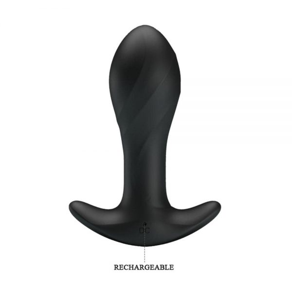 Pretty Love Anal Plug Massager Black #7 | ViPstore.hu - Erotika webáruház