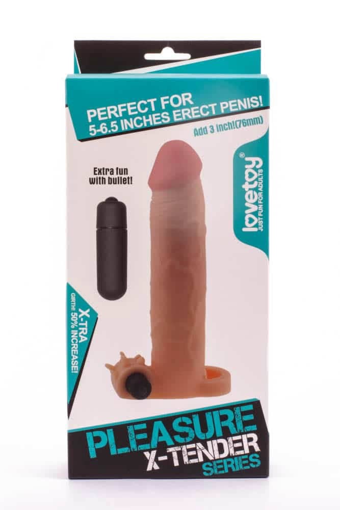 Pleasure X-Tender Vibrating Penis Sleeve #5 #1 | ViPstore.hu - Erotika webáruház