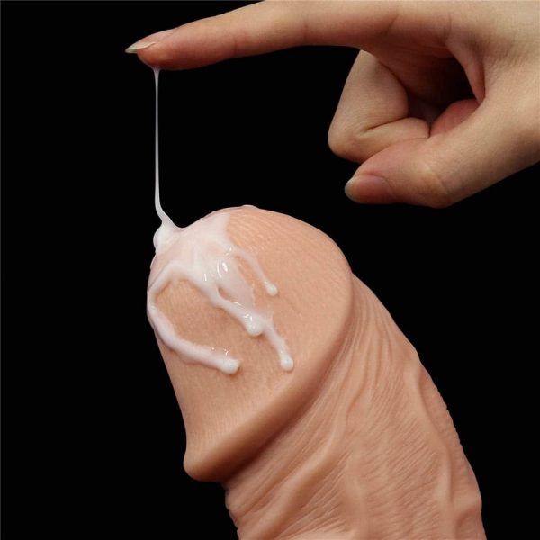 9.5'' Realistic Curved Dildo Flesh #7 | ViPstore.hu - Erotika webáruház