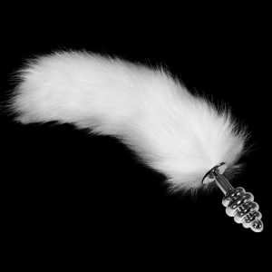 Gorgeous Metal Anal Tail ( Silver ) White ViPstore.hu - Erotika Webáruház - Szexshop