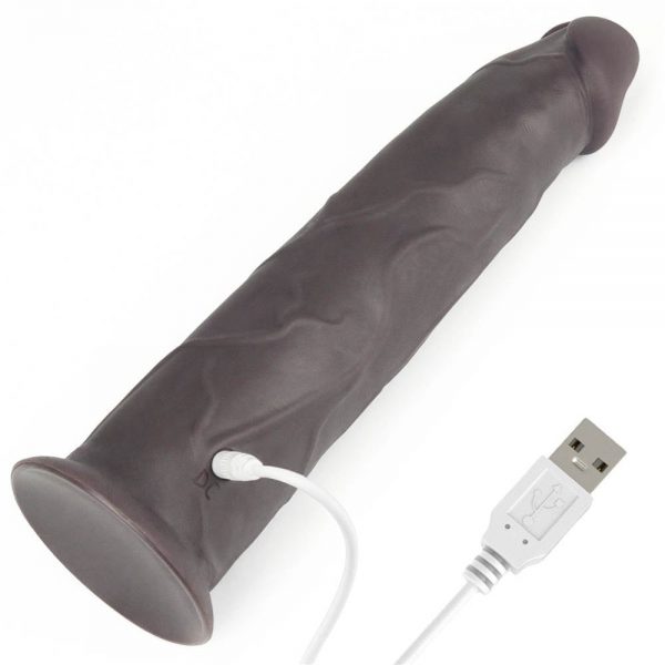 9'' Dual Layered Silicone Rotator Brown ViPstore.hu - Erotika Webáruház - Szexshop 8