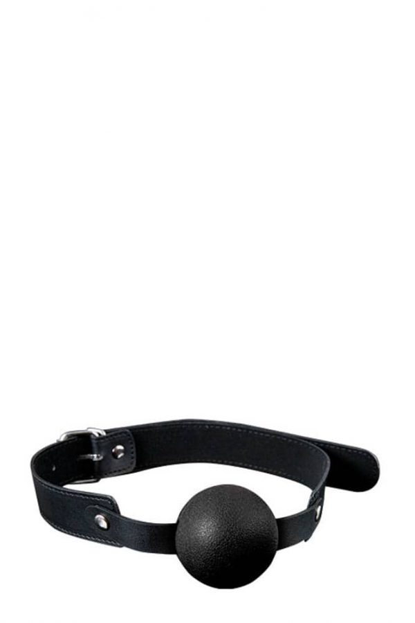 GP Solid Silicone Ball Gag Black ViPstore.hu - Erotika Webáruház - Szexshop 2