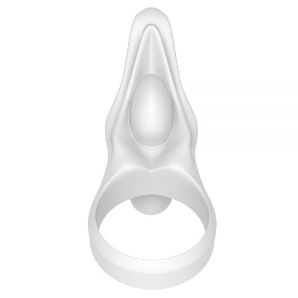 Power Clit Silicone Cockring White #2 | ViPstore.hu - Erotika webáruház