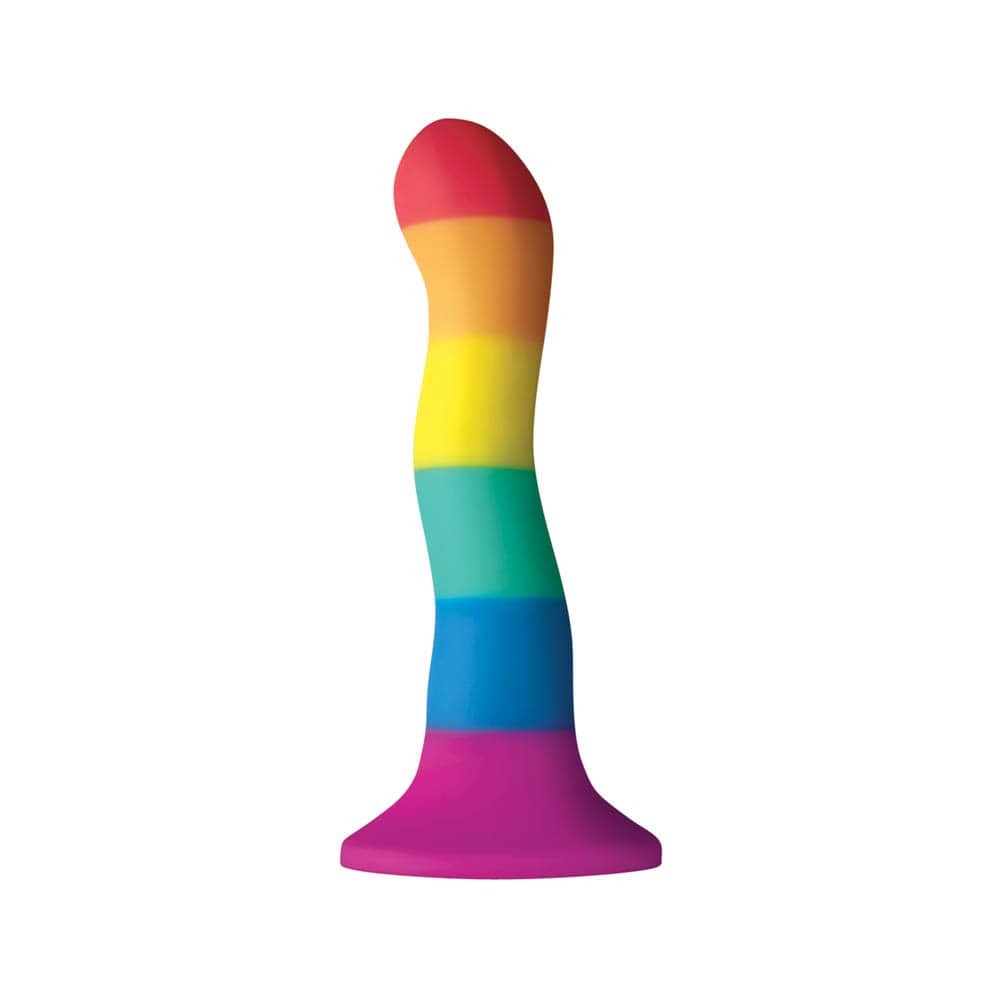 Colours Pride Edition 6 inch Wave Dildo Rainbow #2 | ViPstore.hu - Erotika webáruház