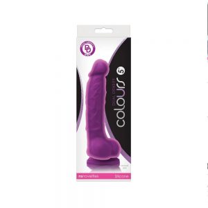 Colours Dual Density 5 inch Dildo Purple #1 | ViPstore.hu - Erotika webáruház