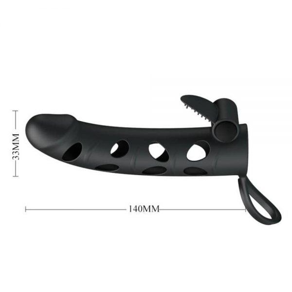 Pretty Love Penis Sleeve With Ball Strap ViPstore.hu - Erotika Webáruház - Szexshop 2