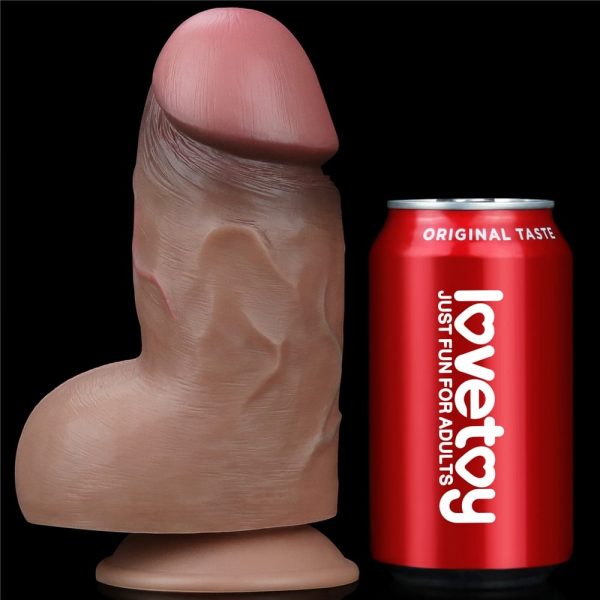 7" Dual-Layered Silicone Nature Cock Brown ViPstore.hu - Erotika Webáruház - Szexshop 3