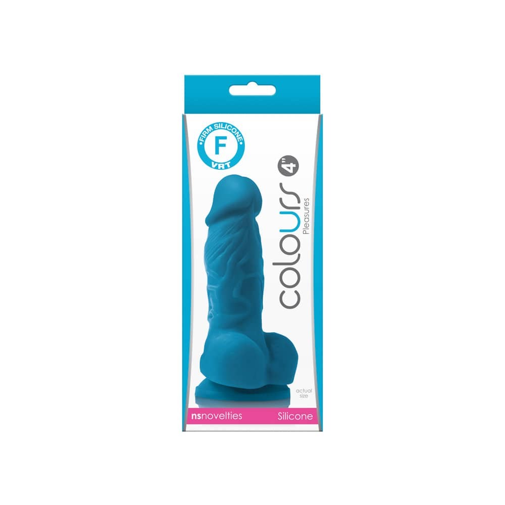 Colours Pleasures 4 inch Dildo Blue ViPstore.hu - Erotika Webáruház - Szexshop