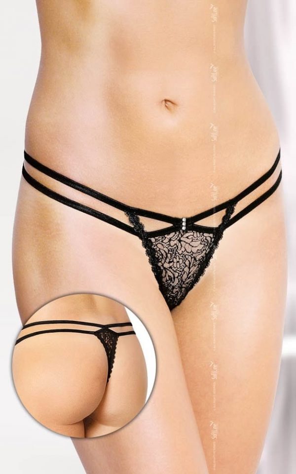 G-String 2450 - black {} M/L #1 | ViPstore.hu - Erotika webáruház