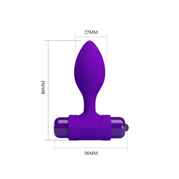 Pretty Love Vibra Butt Plug Purple #6 | ViPstore.hu - Erotika webáruház