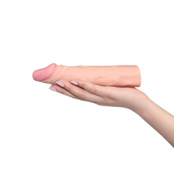 Pleasure X-Tender Penis Sleeve Flesh 1 ViPstore.hu - Erotika Webáruház - Szexshop 2