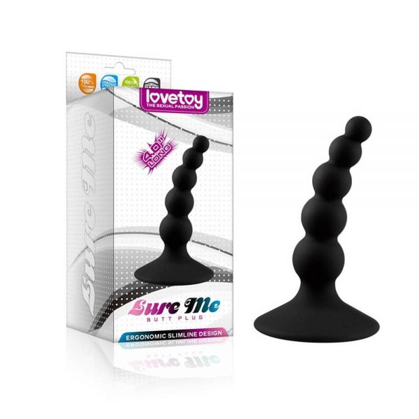 Lure Me Beaded Anal Plug Black 1 ViPstore.hu - Erotika Webáruház - Szexshop