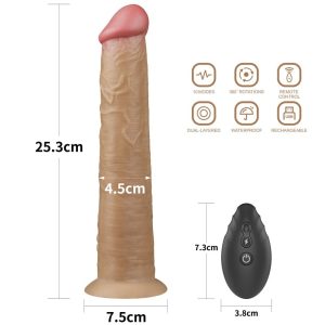10'' Dual Layered Platinum Silicone Rotator ViPstore.hu - Erotika Webáruház - Szexshop 2
