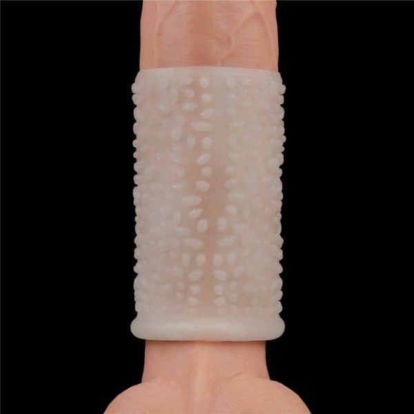 Vibrating Spiral Knights Ring (White) II ViPstore.hu - Erotika Webáruház - Szexshop 4