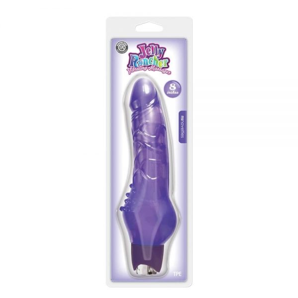 Jelly Rancher 8 inch Vibrating Massager Purple #1 | ViPstore.hu - Erotika webáruház