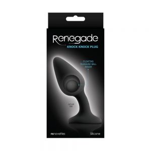 Renegade Knock Knock Plug Black ViPstore.hu - Erotika Webáruház - Szexshop