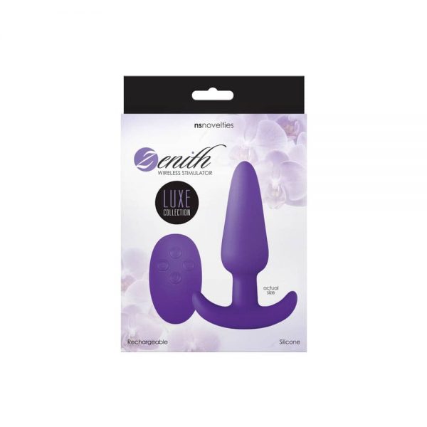 Luxe Zenith Wireless Plug Purple #1 | ViPstore.hu - Erotika webáruház