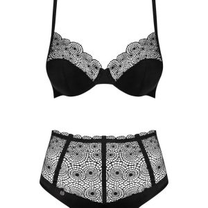 Sharlotte 2-pcs set black L/XL