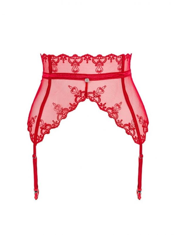 Lonesia garter belt red  S/M #5 | ViPstore.hu - Erotika webáruház