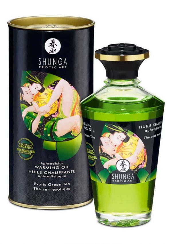 Aphrodisiac Oils-Organica Exotic Green Tea 100 ml ViPstore.hu - Erotika Webáruház - Szexshop 3