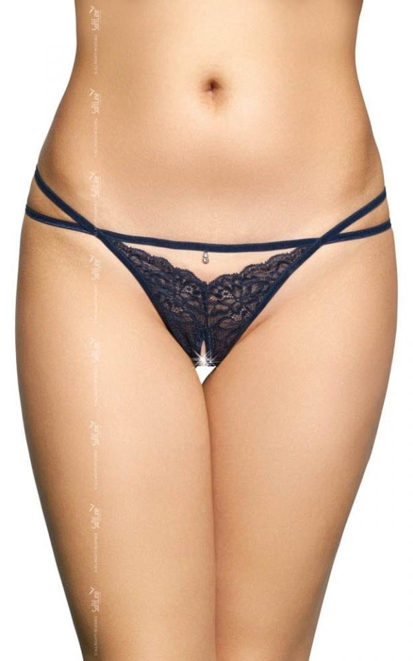 G-String 2496 - blue {} M/L #1 | ViPstore.hu - Erotika webáruház