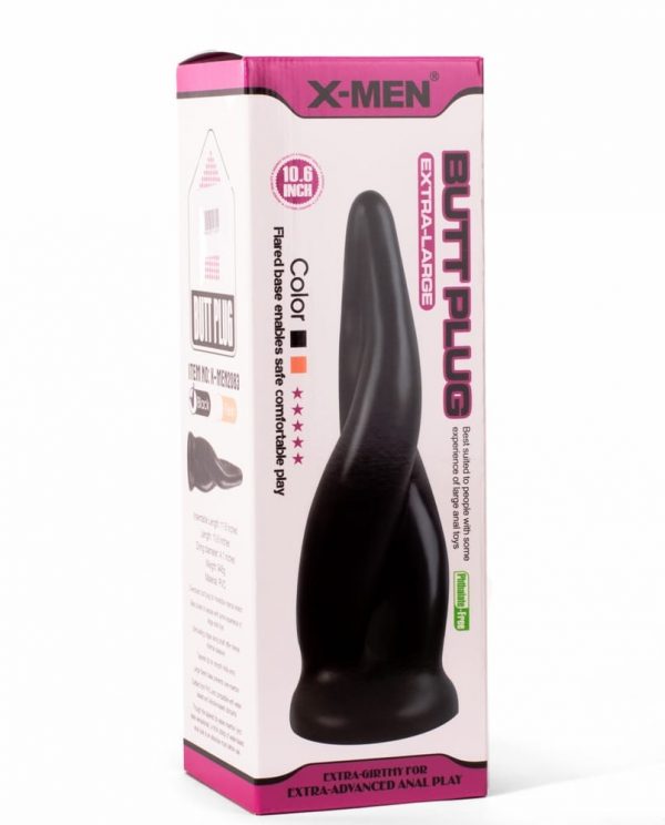 X-MEN 10.6" Extra Large Butt Plug Black ViPstore.hu - Erotika Webáruház - Szexshop 2