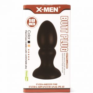 X-MEN 10" Huge Butt Plug Black 1 ViPstore.hu - Erotika Webáruház - Szexshop