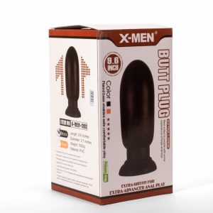 X-MEN 9.6" Huge Butt Plug Black 1 ViPstore.hu - Erotika Webáruház - Szexshop 2