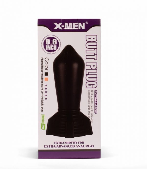 X-MEN 9.6" Huge Butt Plug Black 2 #1 | ViPstore.hu - Erotika webáruház