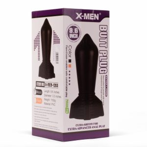X-MEN 9.6" Huge Butt Plug Black 2 ViPstore.hu - Erotika Webáruház - Szexshop 2