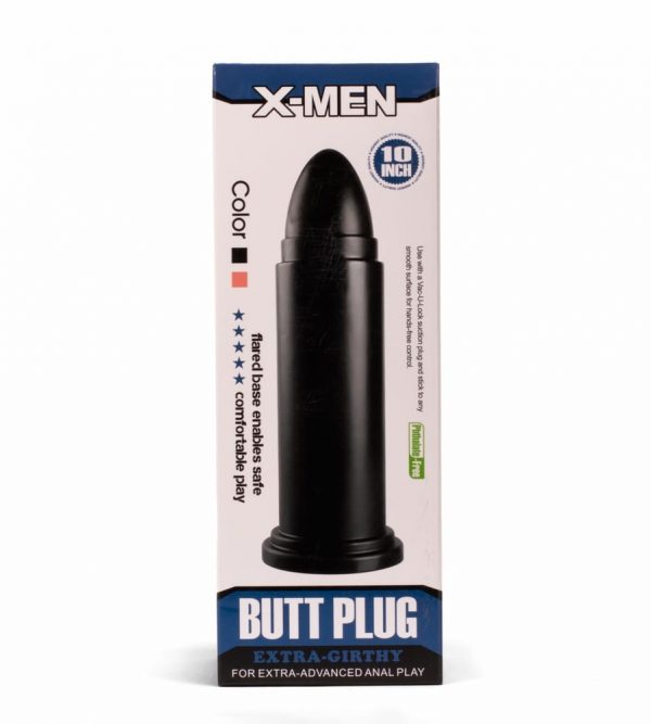 X-MEN 10" Huge Butt Plug Black 2 #1 | ViPstore.hu - Erotika webáruház
