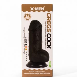 X-MEN Greg's 6.2" Cock Black #1 | ViPstore.hu - Erotika webáruház