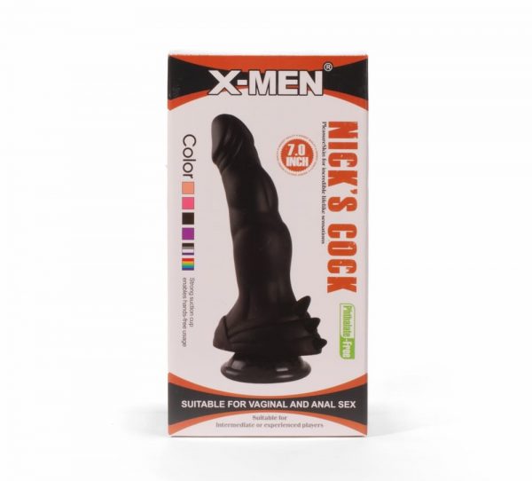 X-MEN Nick's 7" Cock Black ViPstore.hu - Erotika Webáruház - Szexshop