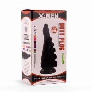 X-MEN 7" Butt Plug Black ViPstore.hu - Erotika Webáruház - Szexshop 2