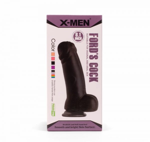 X-MEN Ford's 8.1" Cock Black #1 | ViPstore.hu - Erotika webáruház