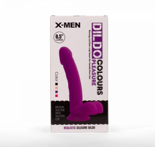 X-MEN 8.5" Dildo Colour Pleasure Flesh 1 #1 | ViPstore.hu - Erotika webáruház